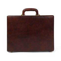 Rich Brown Office Suitcase