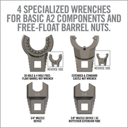 Master-Fit A2/AR15 Crowfoot Wrench Set