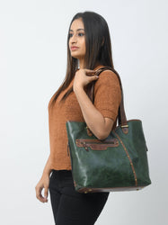 The Riley Handbag- Green