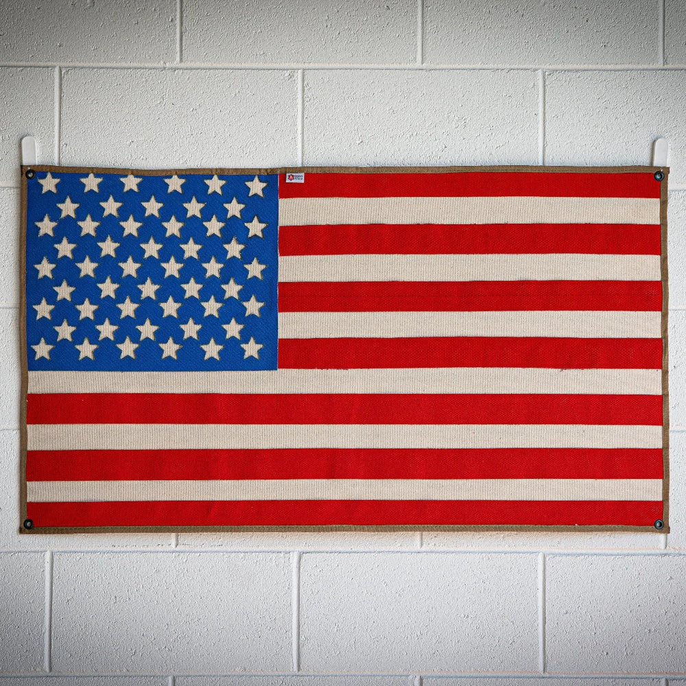 American Flag - Fire Hose