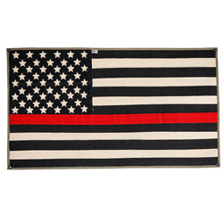 American Flag - Fire Hose - Thin Red Line