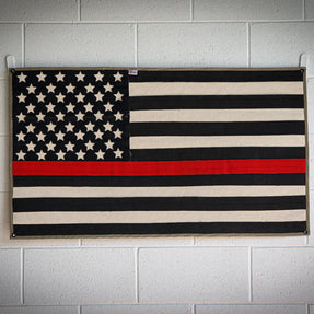 American Flag - Fire Hose - Thin Red Line