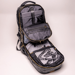 Black Monogram Leather Patented Carry-On Backpack (Only 150 Made)