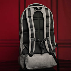 Grey Leather Carry-On Patented Backpack (Only 300 Made)