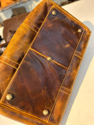 Roosevelt Full Grain Buffalo Leather Duffle